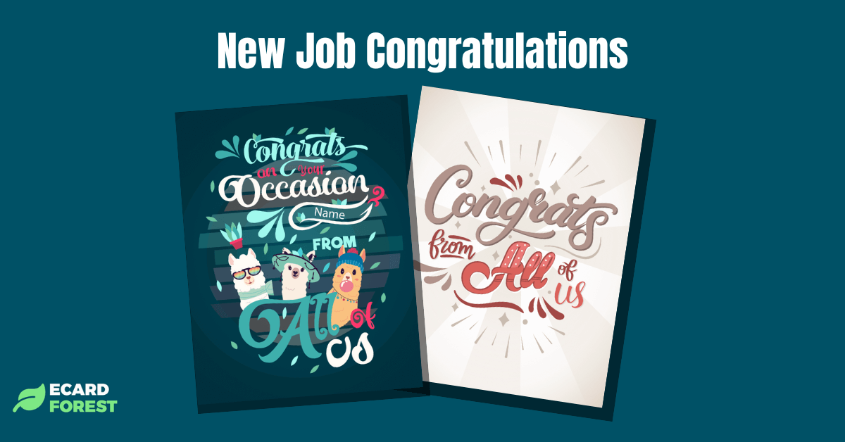 20 New Job Congratulations Messages To Help You Celebrate