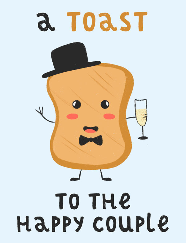 group-ecard-toast-wedding-card